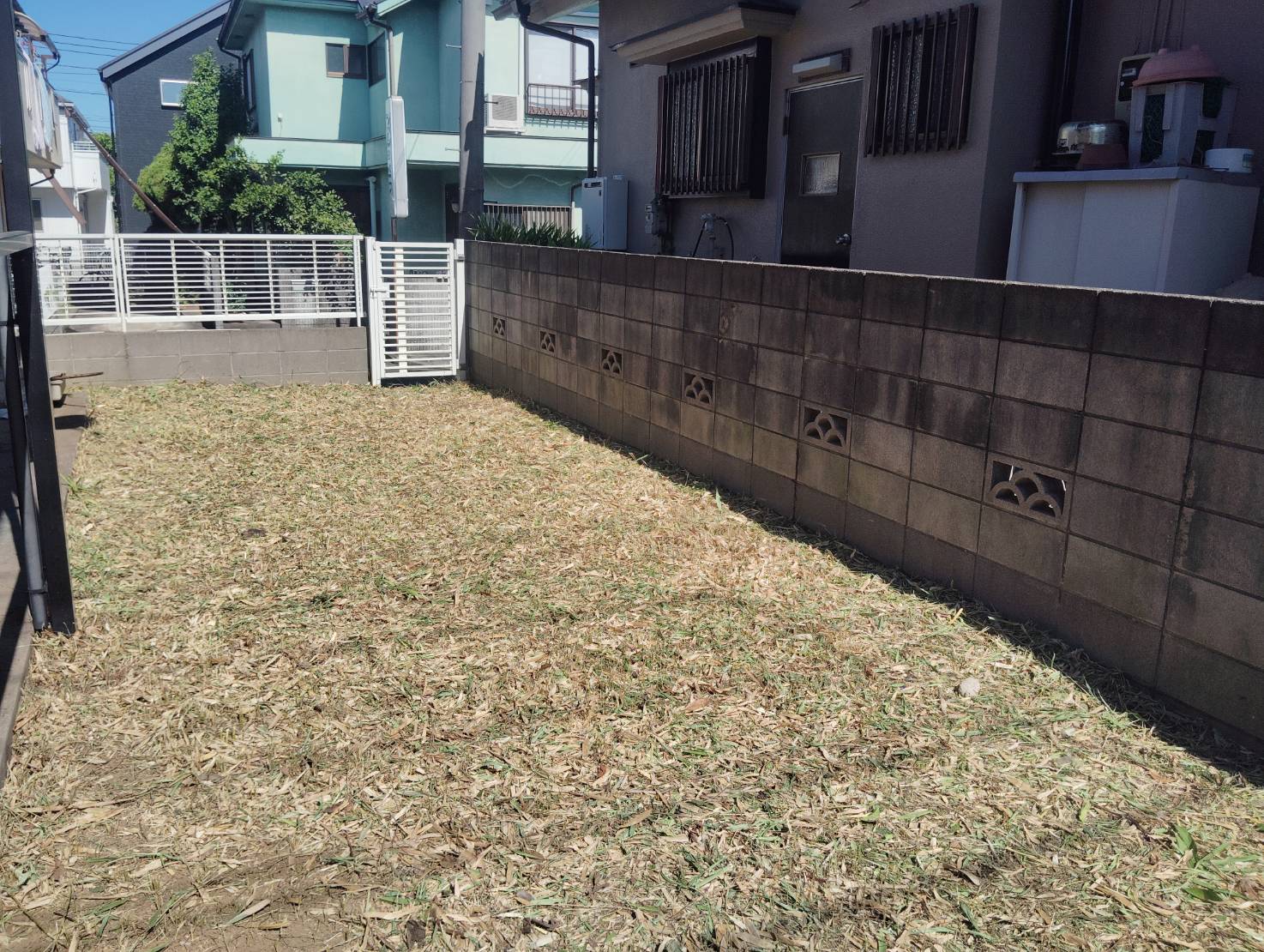 機械刈りでもここまでキレイに！