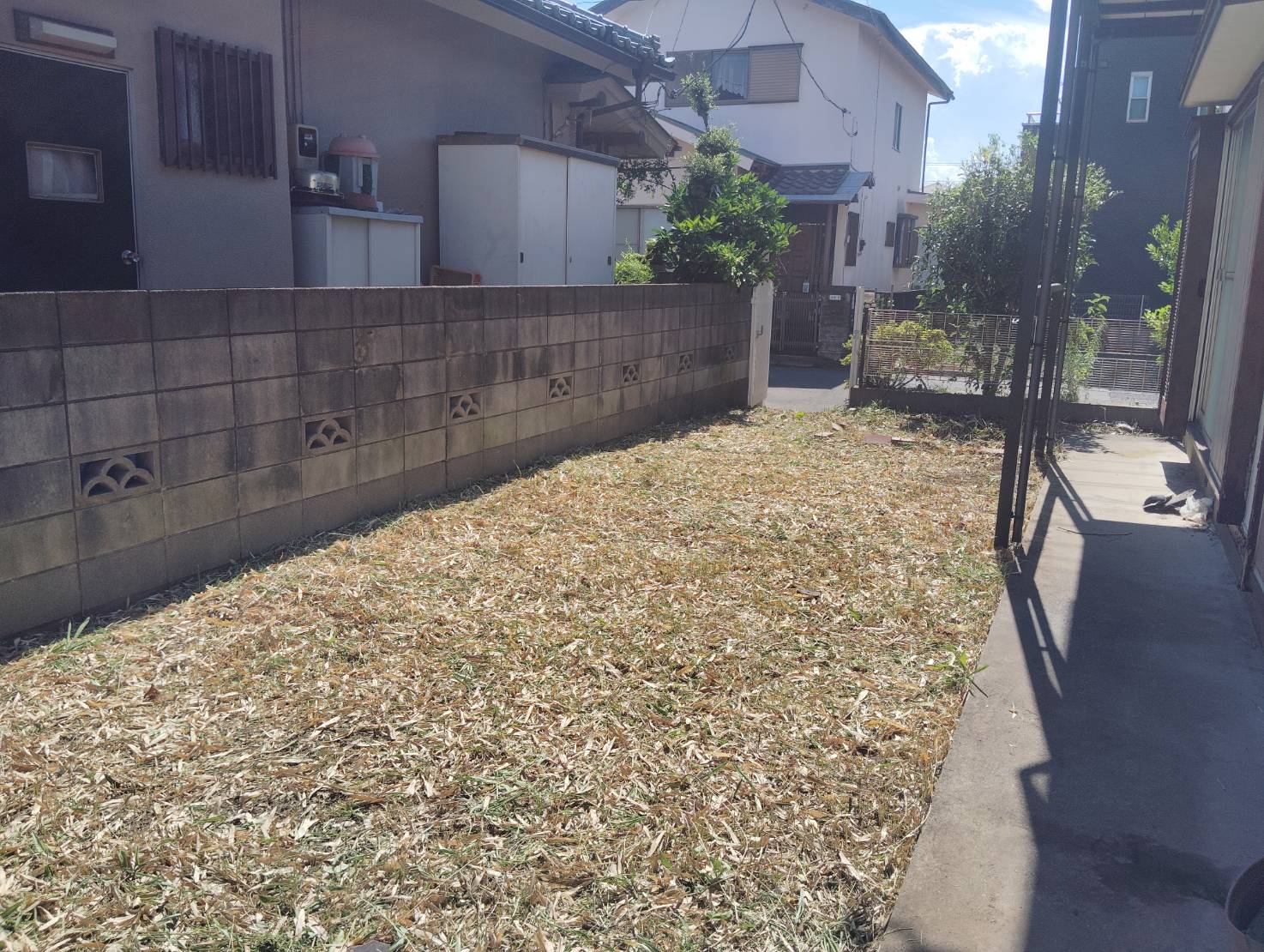 機械刈りでもここまでキレイに！