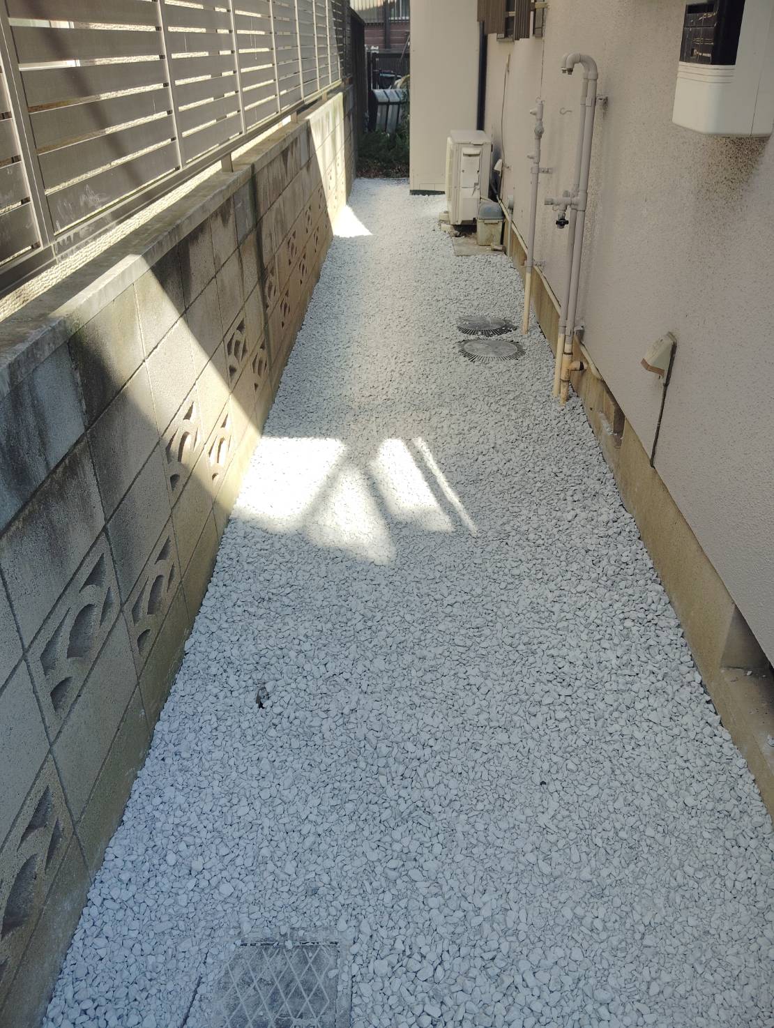 木の周りなどもキレイに除草